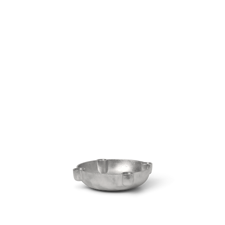 Bowl Ljusstake Medium Aluminium
