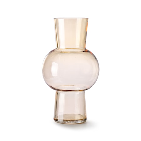 Bilde av Glas Flower Vase M Peach