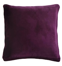 Velvet Pudebetræk 50x50 cm Aubergine