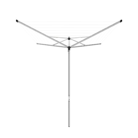 Paraplytørrestativ Split Pole Topspinner Grå 200 cm