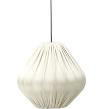 Malou Takskärm Sammet Vit 40cm