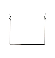 Coat rack, Black, L: 75 cm, W: 100 cm