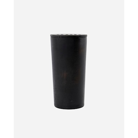 Vase Flow 18 cm Brun Messing