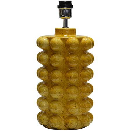 Bubbels Lampfot Mustard 38 cm