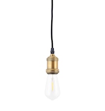 LED Lampe dimmbar E27 14,6x6,5cm klar