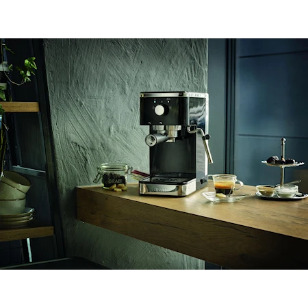 Salita Manuell Espressomaskin og Kaffekvern Sett