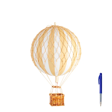 Travels Light Luftballong 30 cm Vit/Benvit