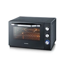 Mini-oven met Pizzasteen 60L