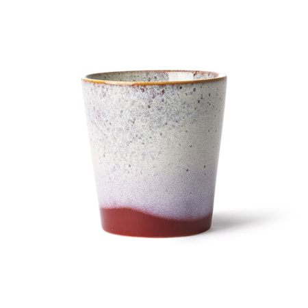 HKLiving Ceramic 70’s Mugg Frost