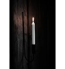 Wall Candle Holder Black 40 cm