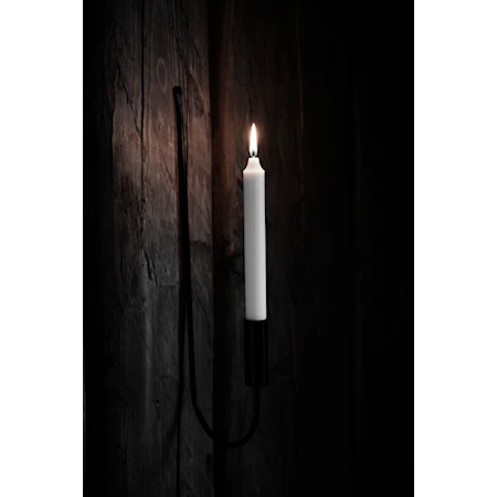 Wall Candle Holder Black 40 cm