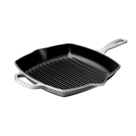 Le Creuset Kvadratisk grillpanna 26 Mist Gray