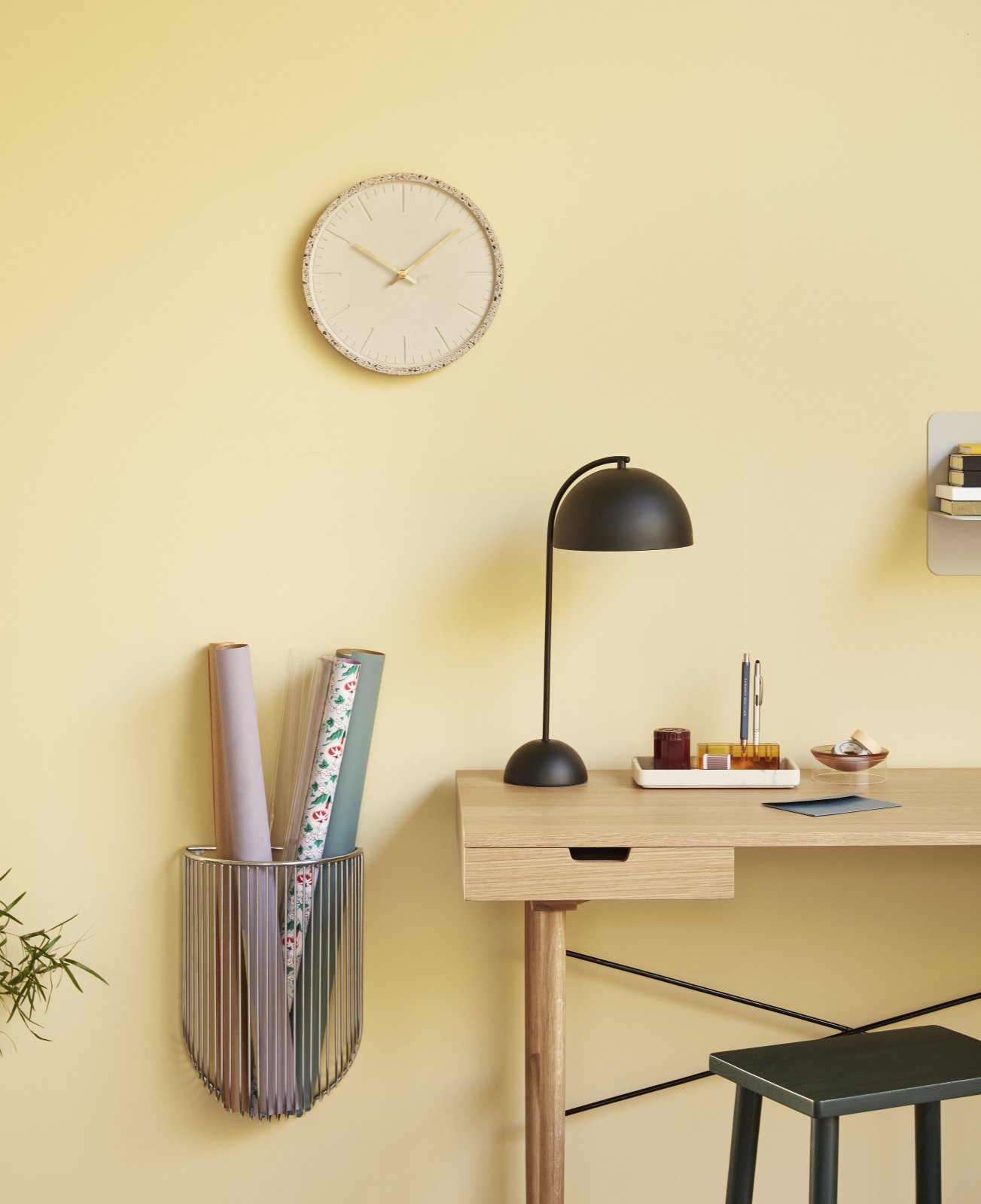 Skrivbords Organisering Glas Amber | Förvaring | KitchenTime Skrivbords Organisering Glas Amber | Förvaring | KitchenTime
