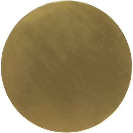 Bilde av Fullmoon vegglampe Pale gold 35 cm