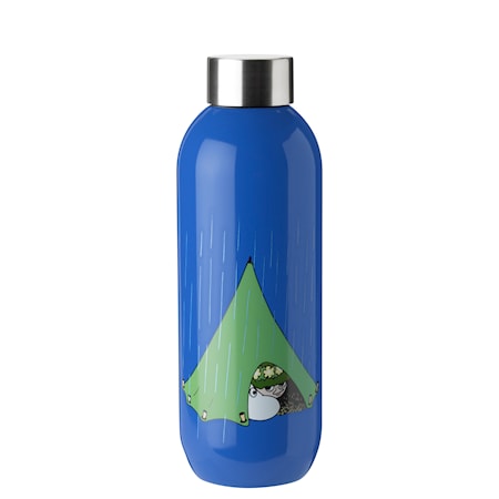 Moomin Camping Keep Cool Dricksflaska 0.75L Blå