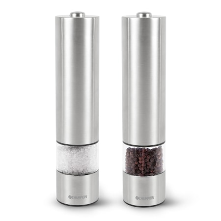 Elektrisk Salt- & Pepparkvarn 22,7x5,2 cm Rostfritt