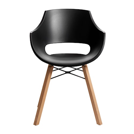 Stol Opal Oak PP Sort