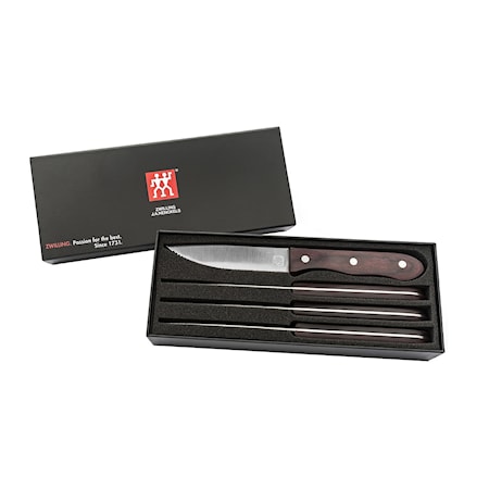 Twin Specials cuchillo para barbacoa 4 u. en caja para regalo