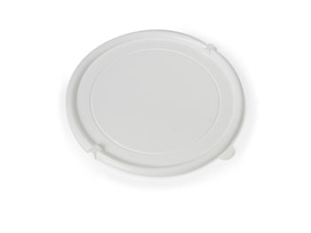 Coperchio per secchio di plastica bianco 10L