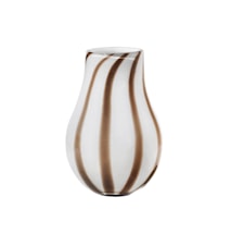 Ada Stripe Vase 22,5 cm Simply Taupe/Warm Grey
