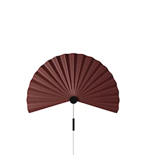 Zen Vegglampe 50 cm Maroon