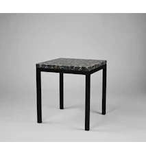 Table Piccolo 30 x 30 x 30 noir structure Firenze dark grey