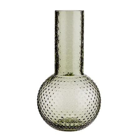 Glass vase w/ dots