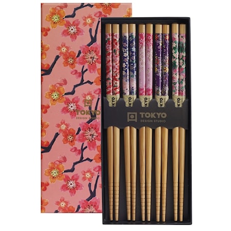 Chopstick Spisepinde Gavesæt Sakura Patterns