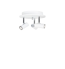 Cato Triospot Mattvit LED Dimbar