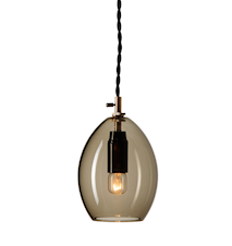 Unika small takpendel – Grått glas