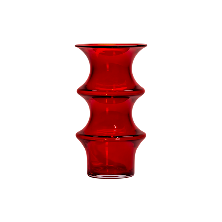 Kosta Boda Pagod Vas Ø13,5×25,5 cm Glas Röd