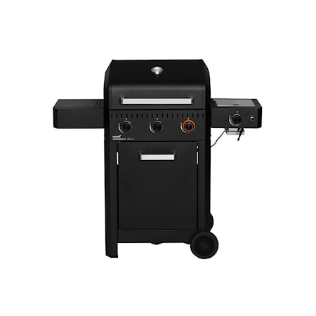 Connoisseur 3+1 Gasgrill Svart