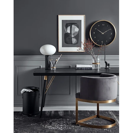 Konsollbord Black Wood