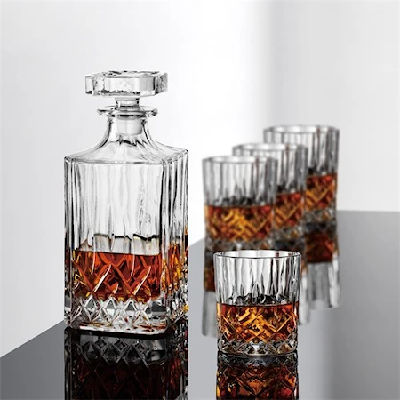 Harvey Whisky-Set Karaf + 4 Glas 24 cl