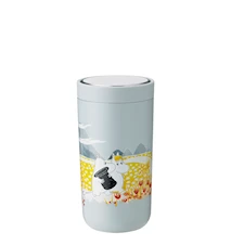 To Go Click to go cup, 0,2 l. - sky - Moomin