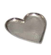 Salma Herzförmiges Tablett Aluminium 23 * 24 cm