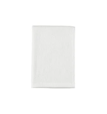 Toalla algodón/lino 50x70 - blanco