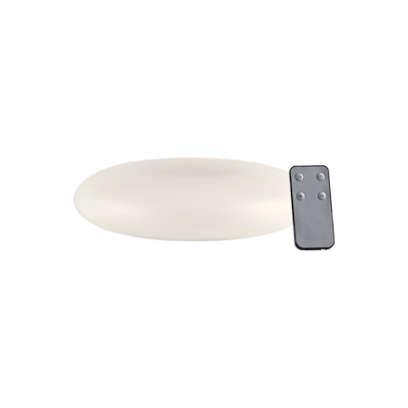 LED Lampa m solar D24,8 x 6,7 cm Vit