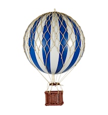 Travels Light Luftballong 30 cm Blå/Hvit