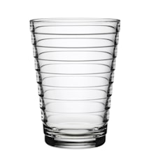 Aino Aalto glass 33 cl klar 2-pakk