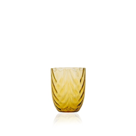 Anna Von Lipa Wave Dricksglas Amber