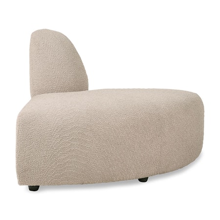 Jax couch: Element vinklad Boucle Taupe