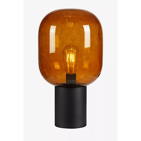 Brooklyn Bordslampa 43 cm Svart/Brun