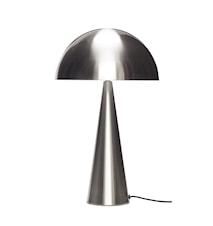 Bordlampe Metal Nikkel 51 cm