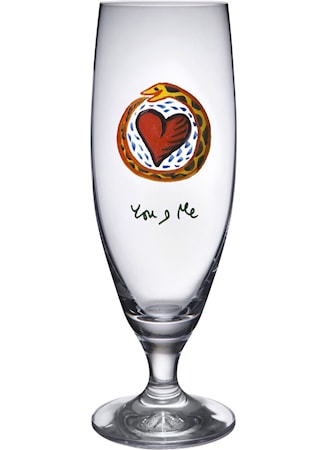 Friendship You And Me Ølglas 50 cl