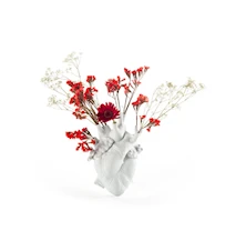 Love in Bloom Vas 16,5x25 cm Porslin Vit