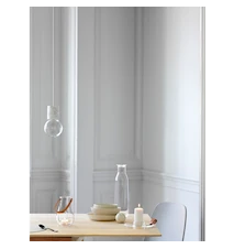 BWL Blokklysestake, klar, 17 cm