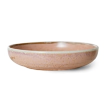 Chef ceramics: Djup tallrik L Rustic pink
