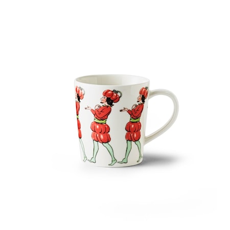 Elsa Tomato mug with handle 40 cl