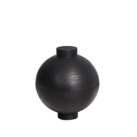 Kristina Dam Studio Wooden sphere – musta